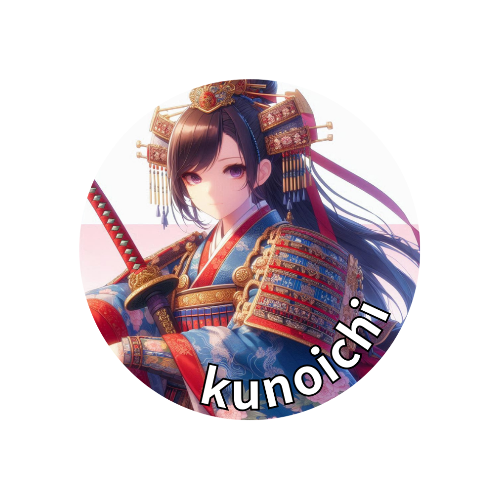 缶バッジ・Kunoichiの画像