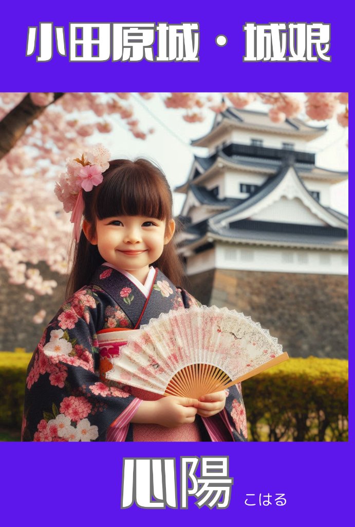 城娘・小田原城　心陽（こはる）の画像