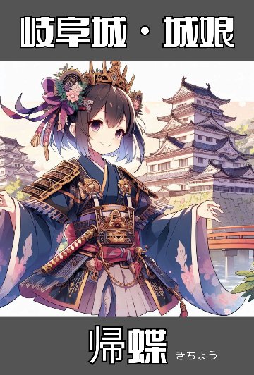 城娘・岐阜城・帰蝶（きちょう）の画像