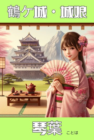 城娘・鶴ヶ城・琴葉（ことは）の画像