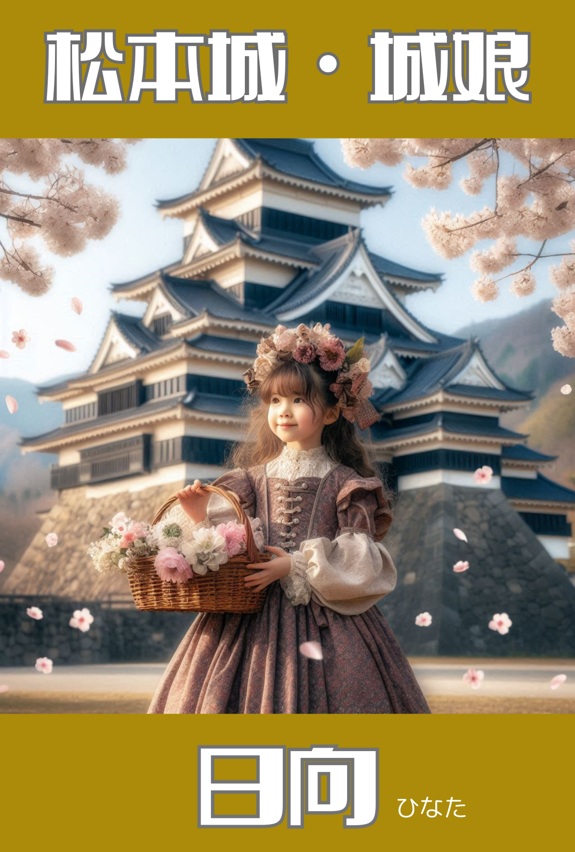 城娘・松本城・日向（ひなた）の画像