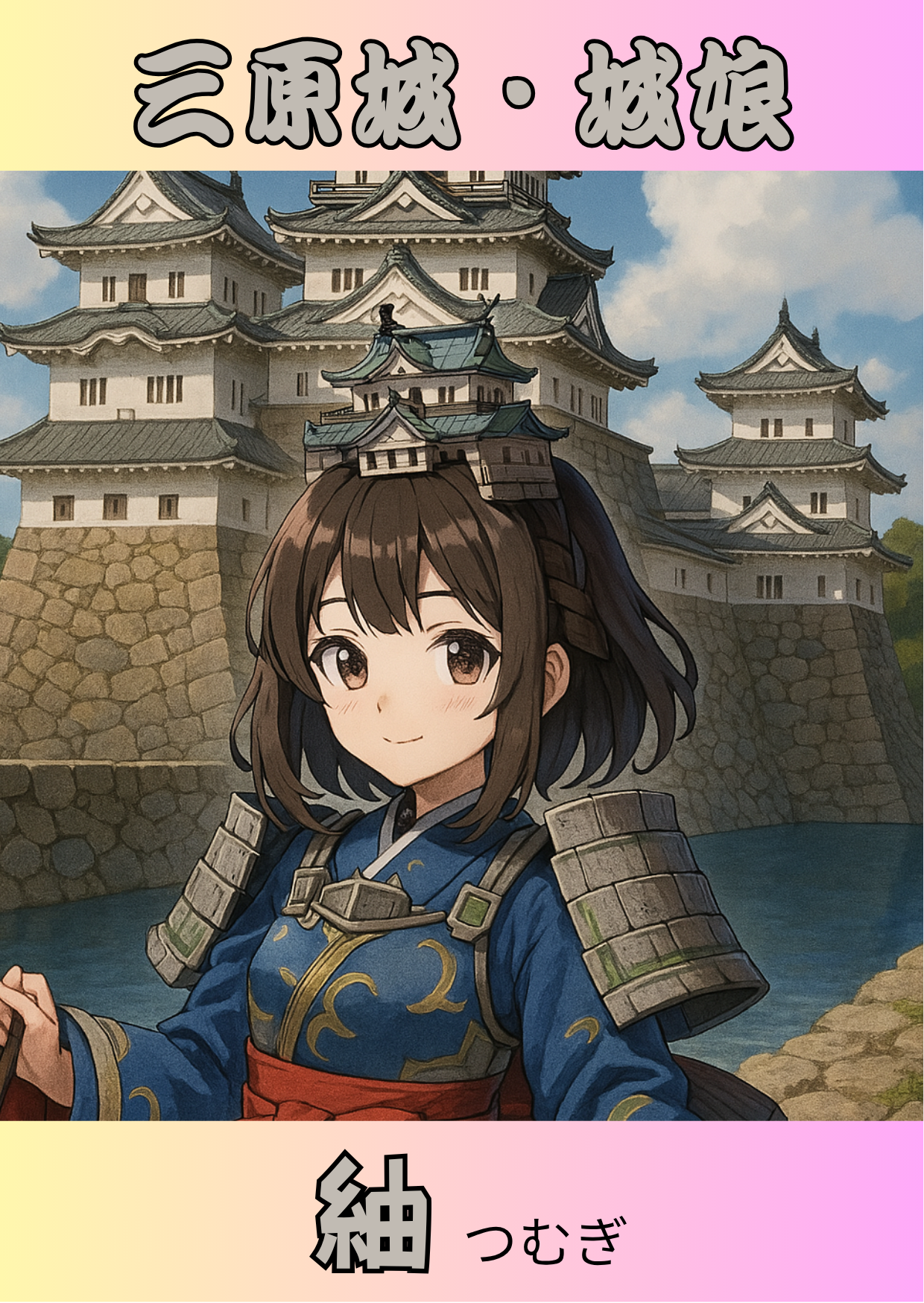 リクエスト/城娘・三原城・紬（つむぎ）の画像