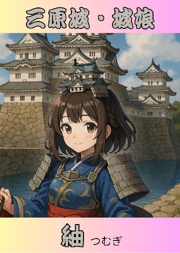 リクエスト/城娘・三原城・紬（つむぎ）の画像
