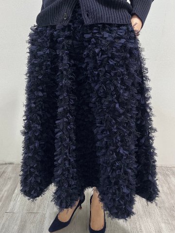 Elliy Feather Navyの画像