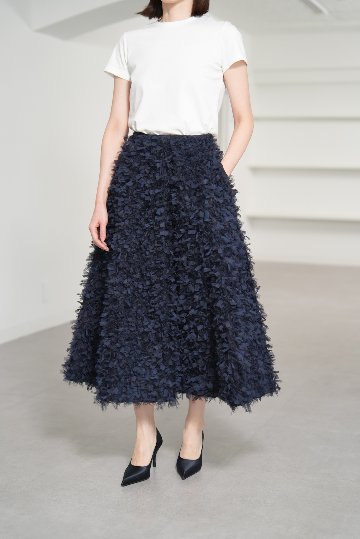 Elliy Feather Navyの画像