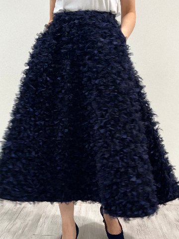 Elliy Feather Navyの画像