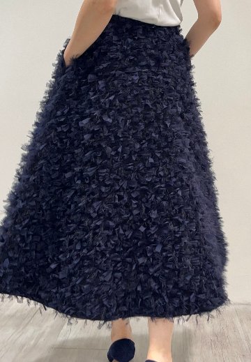 Elliy Feather Navyの画像