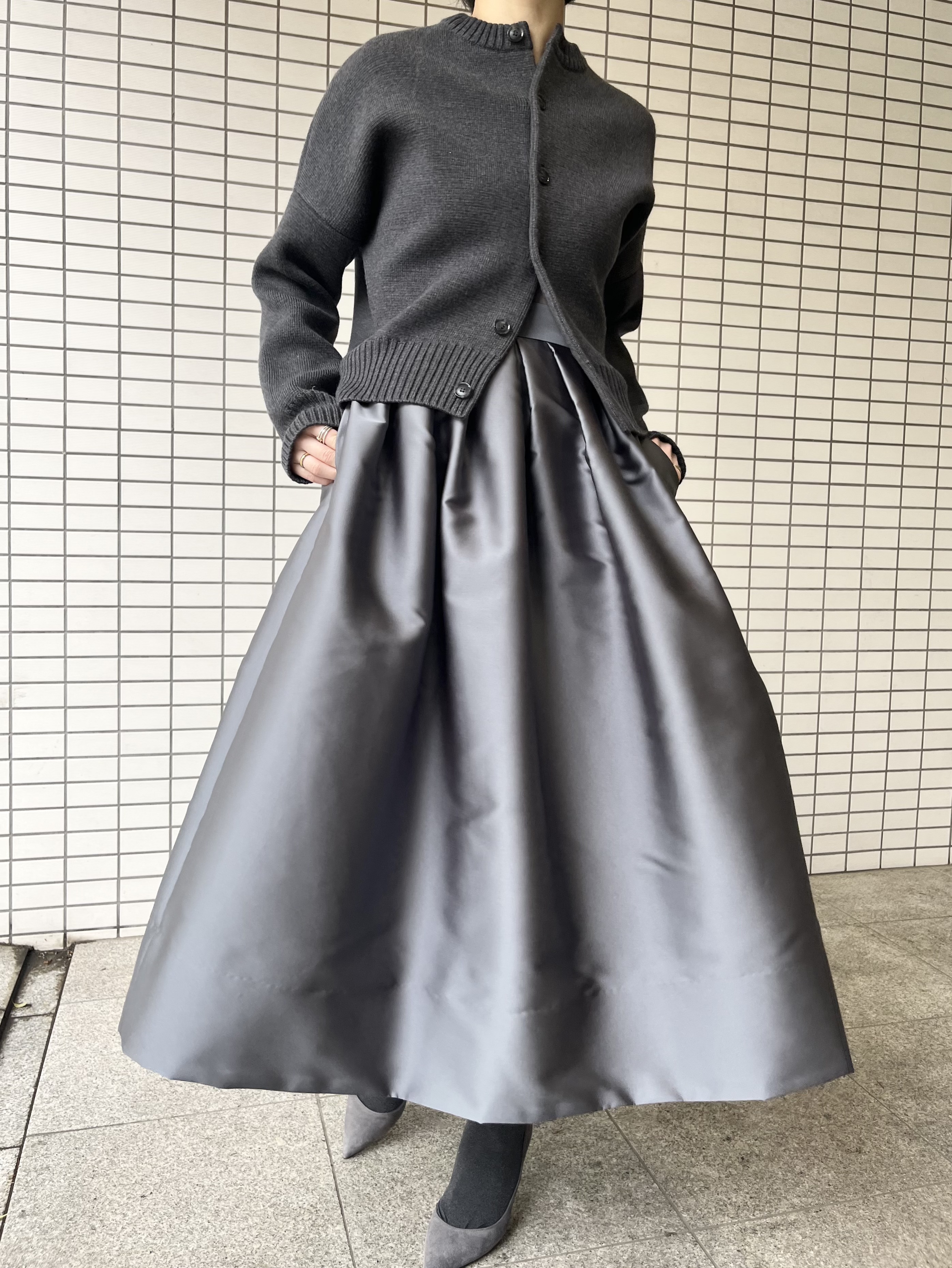 Anna steel gray | SHE Tokyo online shop