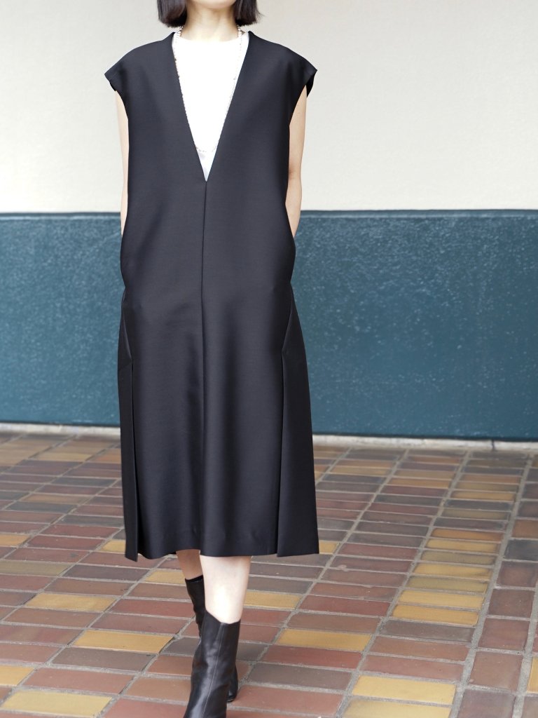 ワンピース SHE Tokyo Greta black Free size One piece｜SHE Tokyo online shop