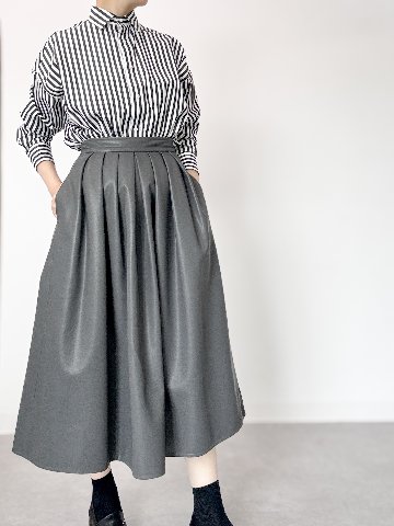 Anna Vegan Leather stone grayの画像