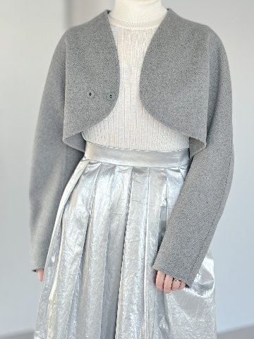 Barbara Wool Cashmere grayの画像