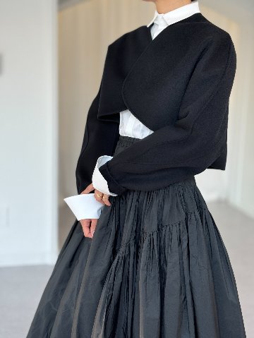 Barbara Wool Cashmere blackの画像