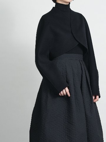 Barbara Wool Cashmere blackの画像