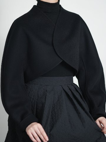 Barbara Wool Cashmere blackの画像