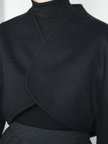 Barbara Wool Cashmere blackの画像