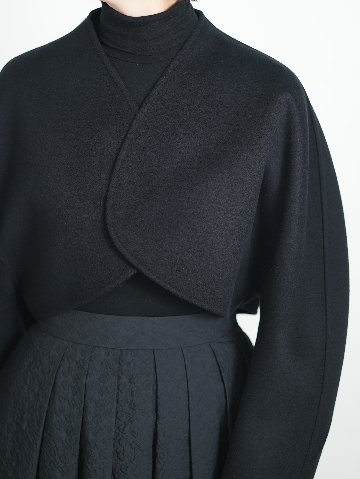 Barbara Wool Cashmere blackの画像