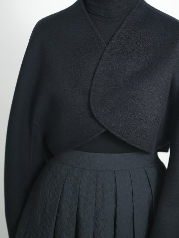 Barbara Wool Cashmere blackの画像