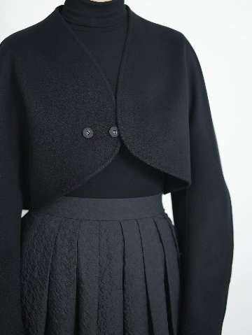 Barbara Wool Cashmere blackの画像