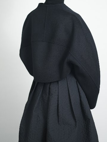 Barbara Wool Cashmere blackの画像