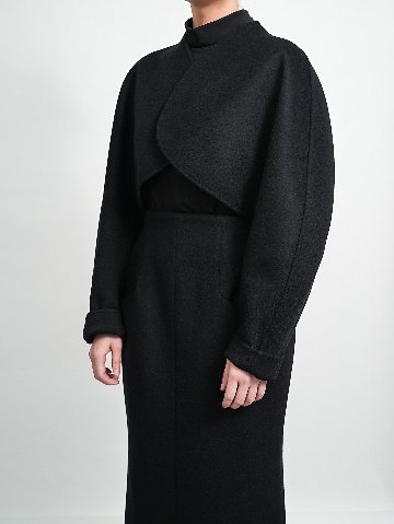 Barbara Wool Cashmere blackの画像