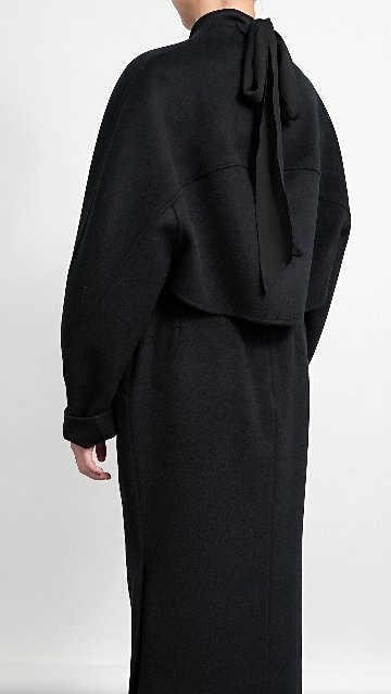 Barbara Wool Cashmere blackの画像