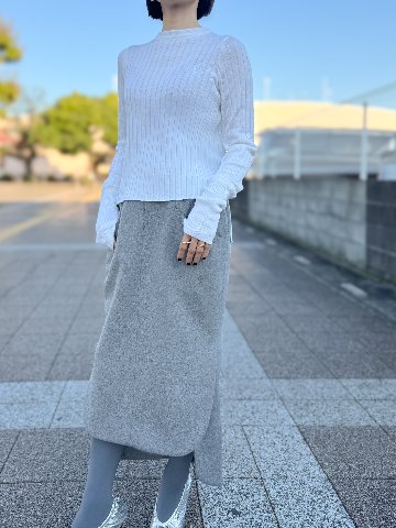 Claudia Wool Cashmere grayの画像