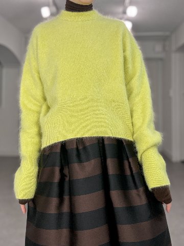 Alma Fur Cashmere yellowの画像