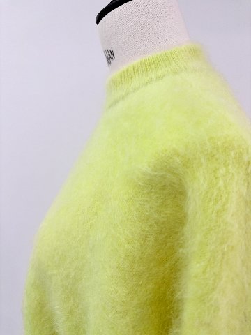 Alma Fur Cashmere yellowの画像