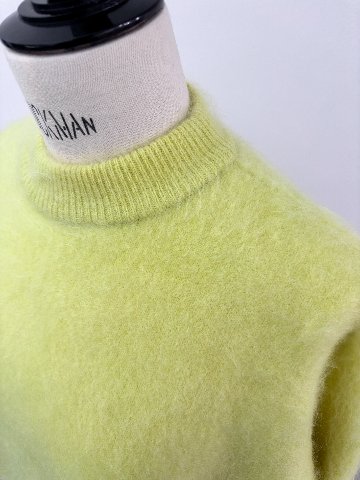 Alma Fur Cashmere yellowの画像