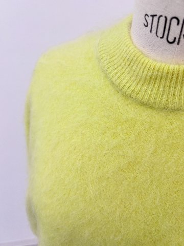 Alma Fur Cashmere yellowの画像