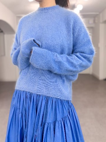 Alma Fur Cashmere saxeblueの画像