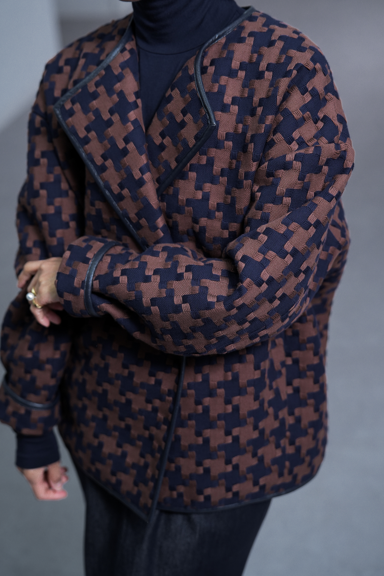 【10月末-11月上旬デリバリー予定】Gaia Houndstoothの画像