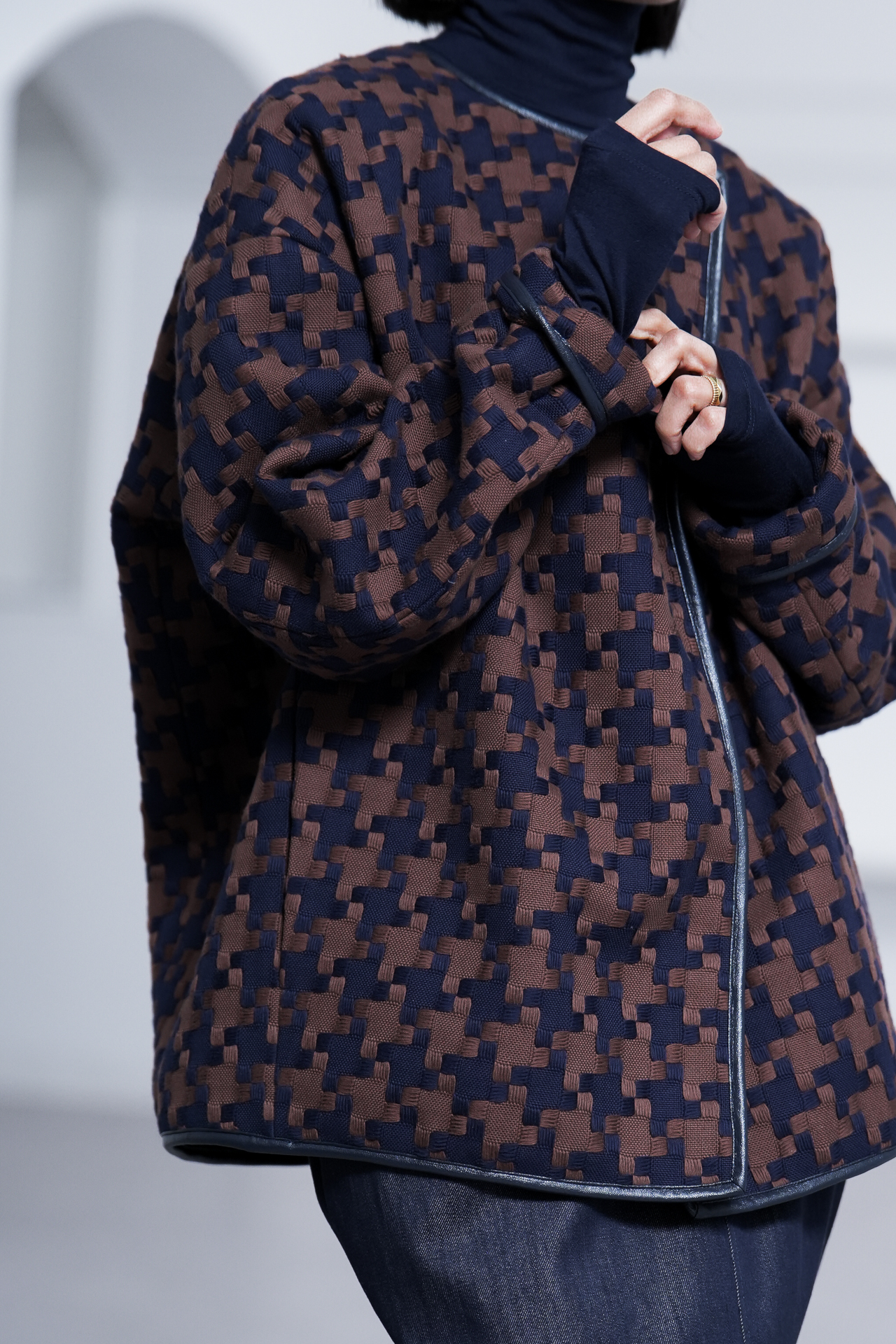 【10月末-11月上旬デリバリー予定】Gaia Houndstoothの画像