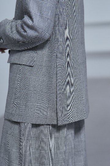 Taylor Glen Check White/Blackの画像