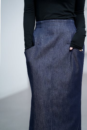 Claudia Silk Denim | SHE Tokyo online shop