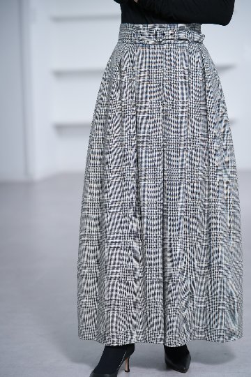 Fred Glen Check　White/Blackの画像