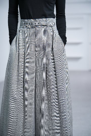 Fred Glen Check　White/Blackの画像