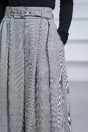 Fred Glen Check　White/Blackの画像