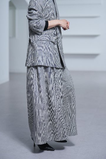 Fred Glen Check　White/Blackの画像