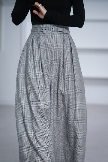 Fred Glen Check　White/Blackの画像