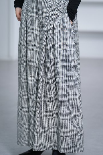 Fred Glen Check　White/Blackの画像