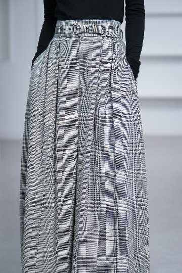 Fred Glen Check　White/Blackの画像