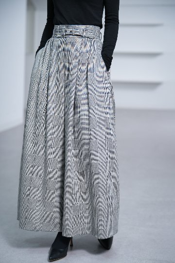 Fred Glen Check　White/Blackの画像