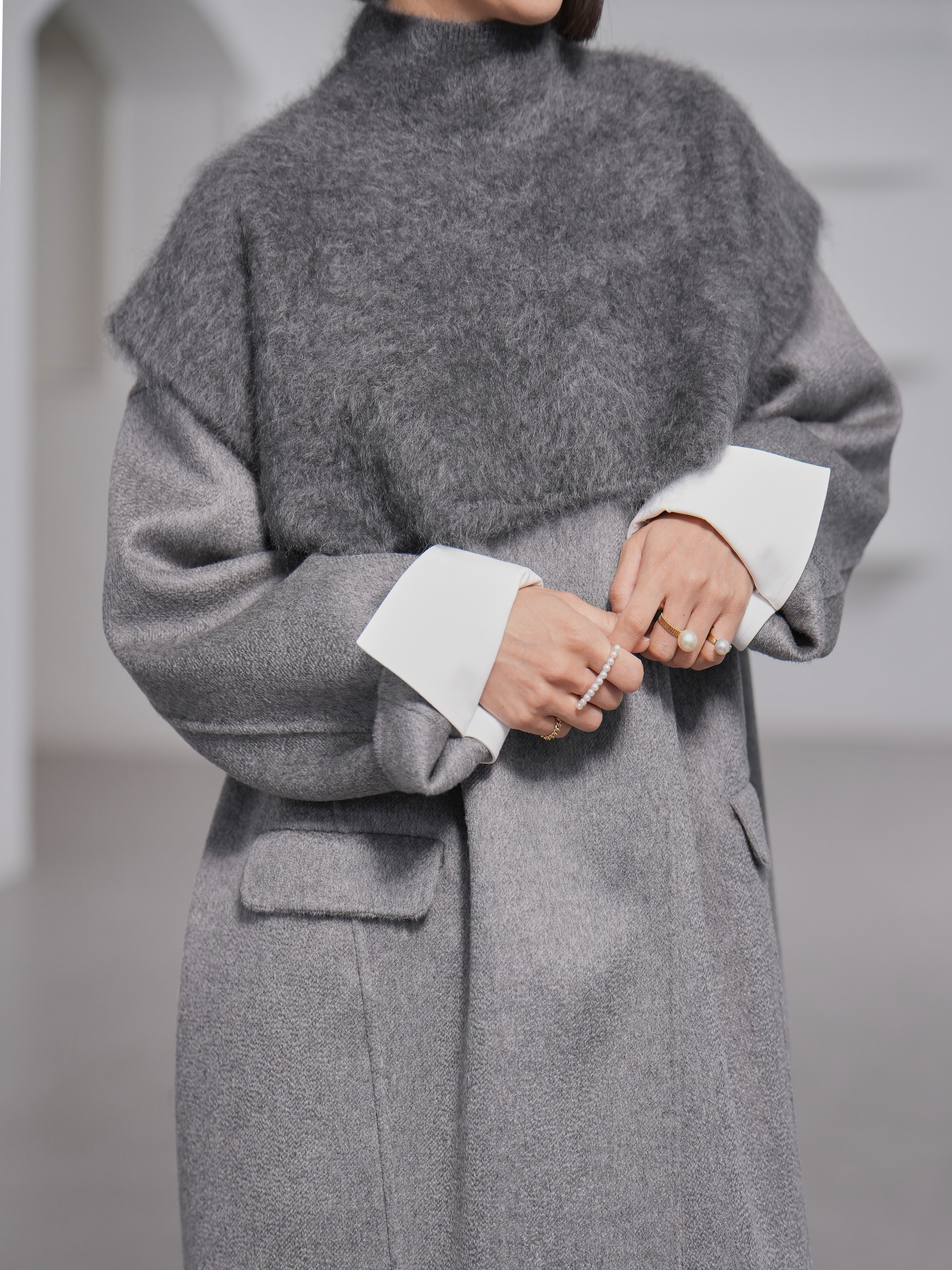 Rona Fur Cashmere（全3色）の画像