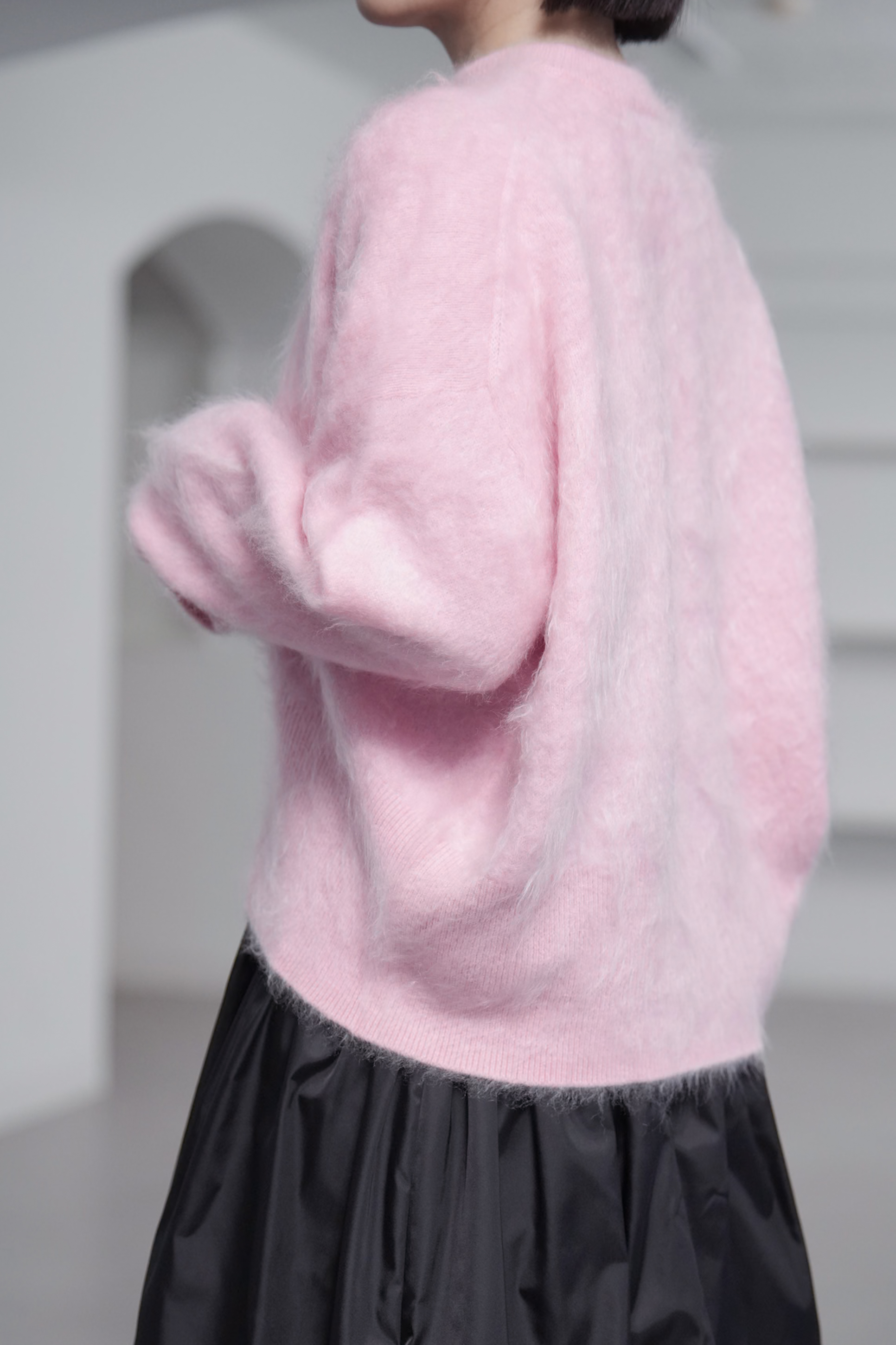 Alma Fur Cashmere Pinkの画像
