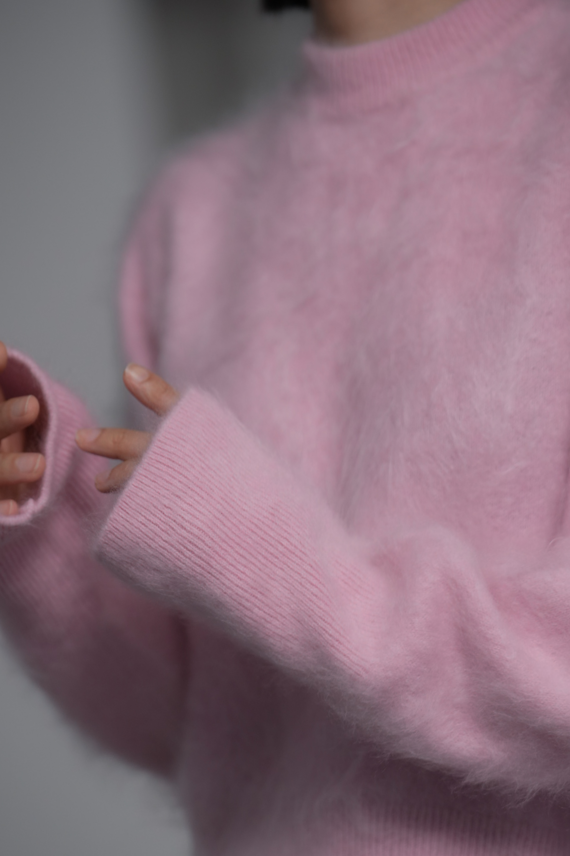 Alma Fur Cashmere Pinkの画像