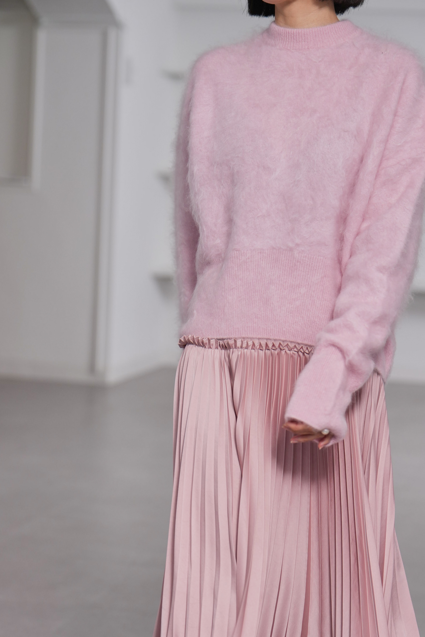 Alma Fur Cashmere Pinkの画像