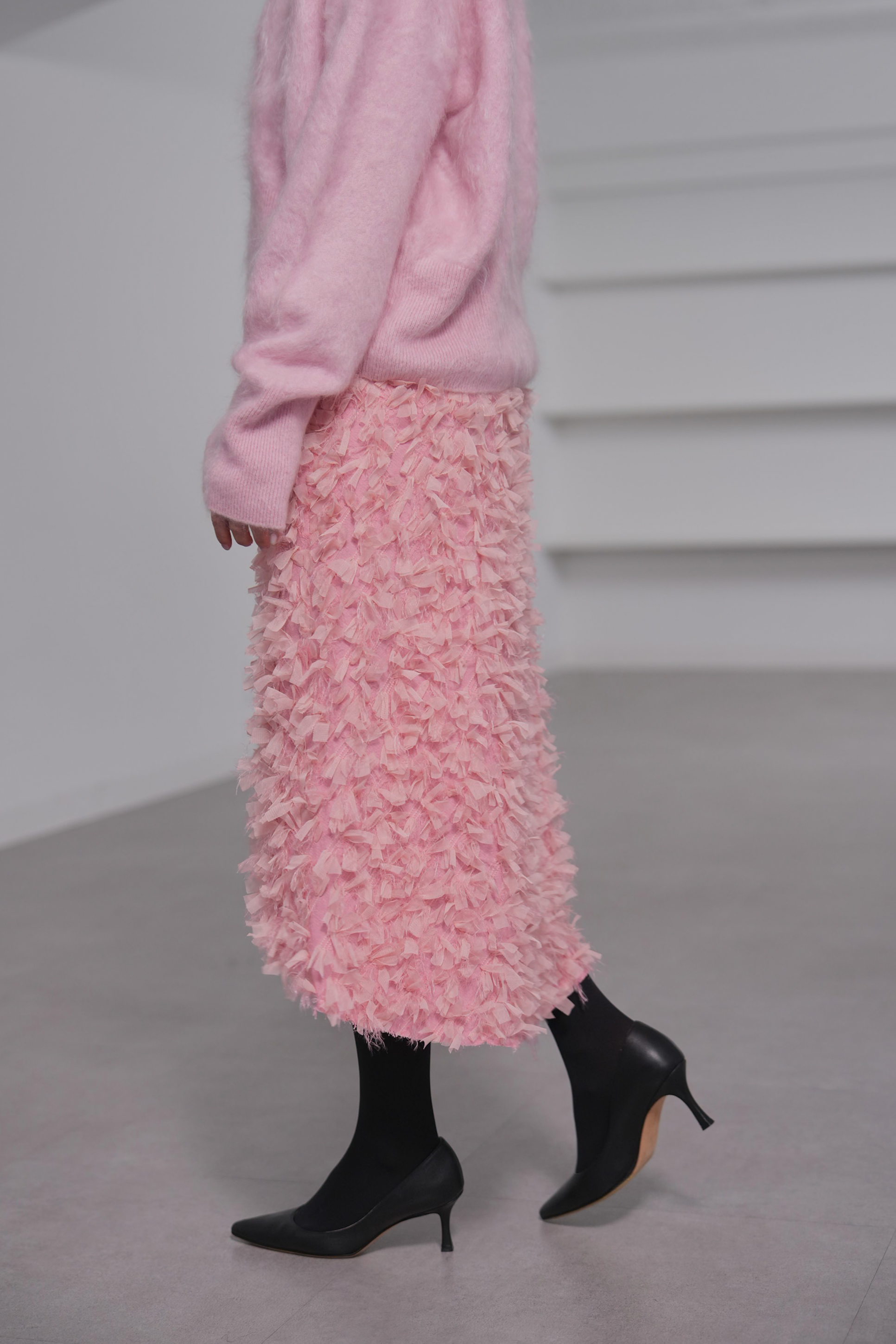 Alma Fur Cashmere Pinkの画像