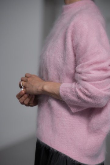 Alma Fur Cashmere Pinkの画像