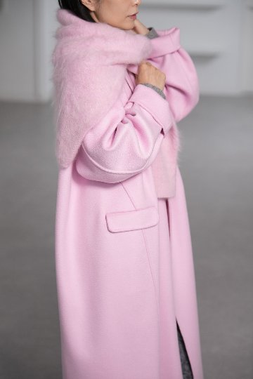 Alma Fur Cashmere Pinkの画像